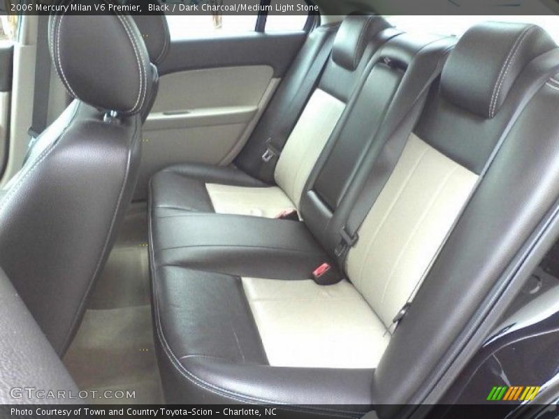 Black / Dark Charcoal/Medium Light Stone 2006 Mercury Milan V6 Premier