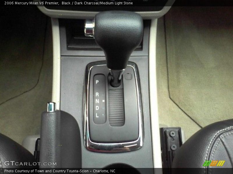 Black / Dark Charcoal/Medium Light Stone 2006 Mercury Milan V6 Premier