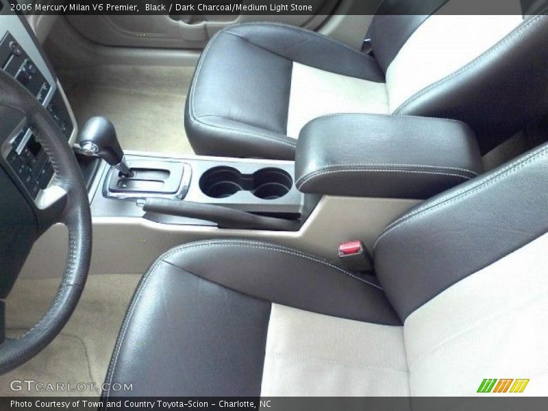 Black / Dark Charcoal/Medium Light Stone 2006 Mercury Milan V6 Premier