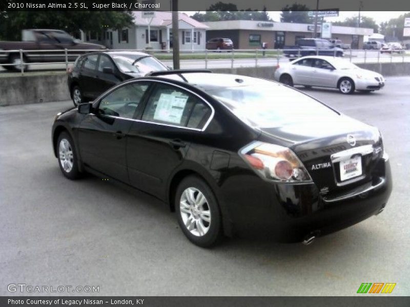 Super Black / Charcoal 2010 Nissan Altima 2.5 SL