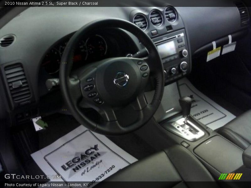 Super Black / Charcoal 2010 Nissan Altima 2.5 SL