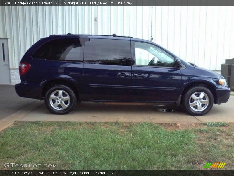 Midnight Blue Pearl / Medium Slate Gray 2006 Dodge Grand Caravan SXT