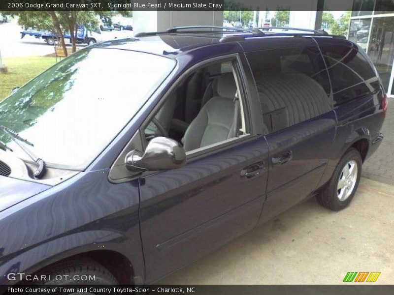 Midnight Blue Pearl / Medium Slate Gray 2006 Dodge Grand Caravan SXT