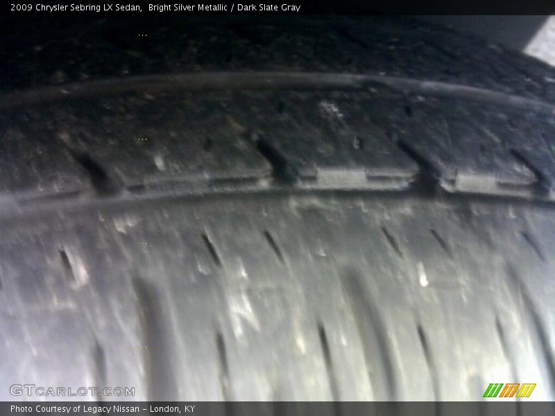 Bright Silver Metallic / Dark Slate Gray 2009 Chrysler Sebring LX Sedan