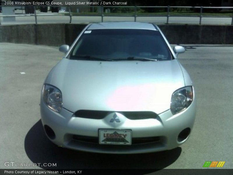 Liquid Silver Metallic / Dark Charcoal 2008 Mitsubishi Eclipse GS Coupe