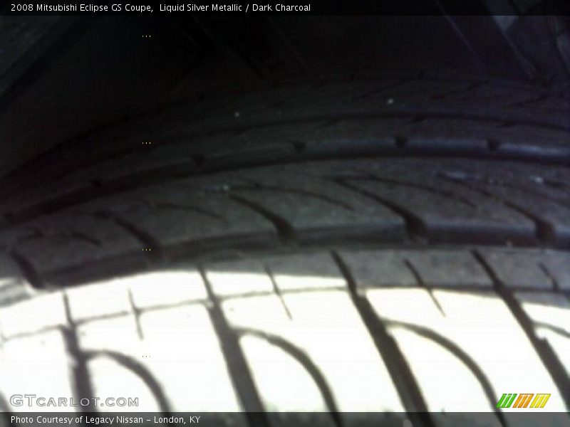 Liquid Silver Metallic / Dark Charcoal 2008 Mitsubishi Eclipse GS Coupe