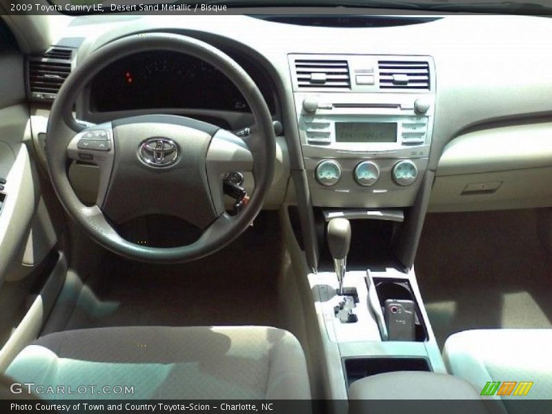 Desert Sand Metallic / Bisque 2009 Toyota Camry LE