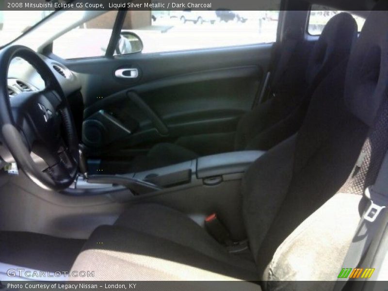 Liquid Silver Metallic / Dark Charcoal 2008 Mitsubishi Eclipse GS Coupe