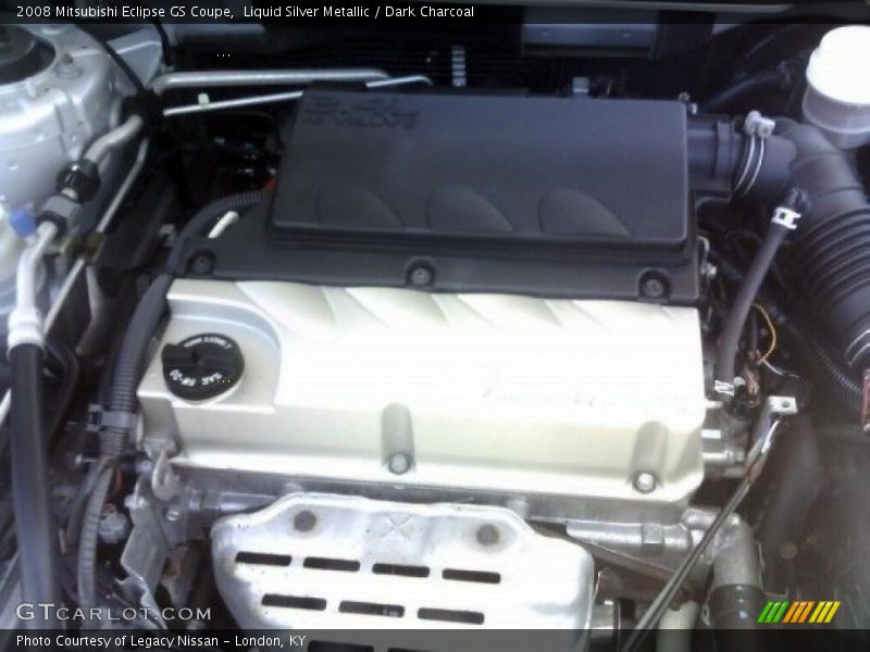 Liquid Silver Metallic / Dark Charcoal 2008 Mitsubishi Eclipse GS Coupe