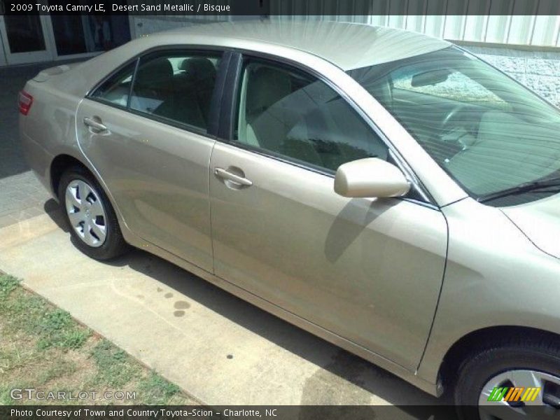Desert Sand Metallic / Bisque 2009 Toyota Camry LE