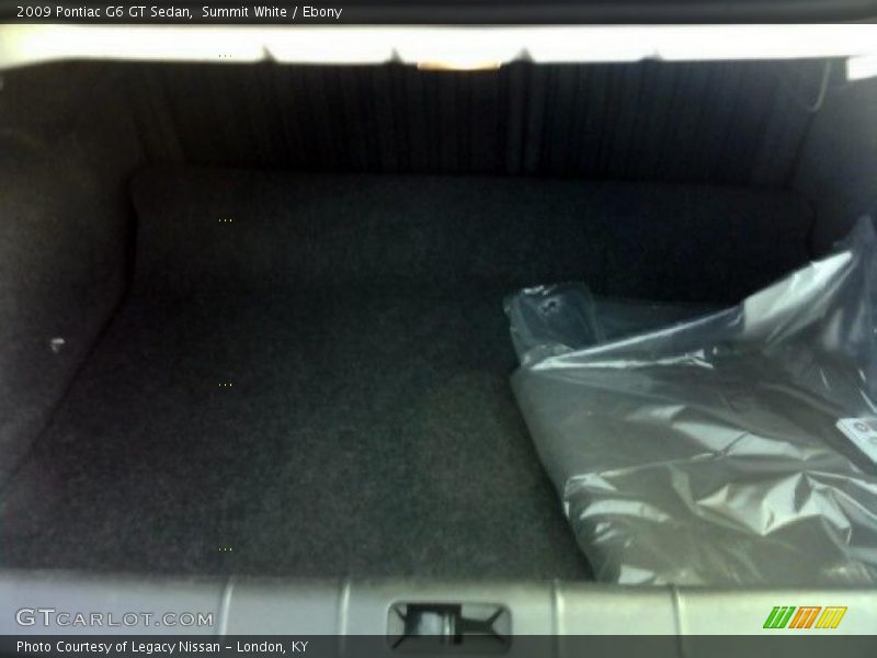 Summit White / Ebony 2009 Pontiac G6 GT Sedan