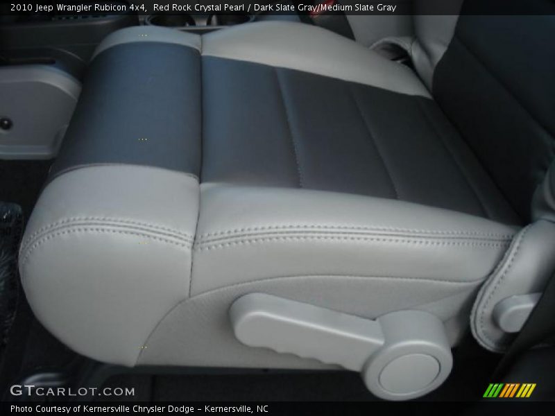 Red Rock Crystal Pearl / Dark Slate Gray/Medium Slate Gray 2010 Jeep Wrangler Rubicon 4x4
