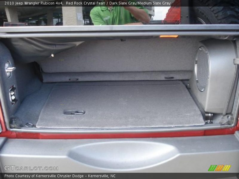 Red Rock Crystal Pearl / Dark Slate Gray/Medium Slate Gray 2010 Jeep Wrangler Rubicon 4x4