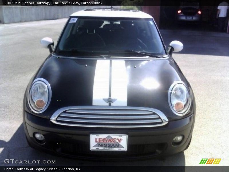 Chili Red / Grey/Carbon Black 2007 Mini Cooper Hardtop