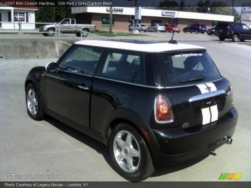 Chili Red / Grey/Carbon Black 2007 Mini Cooper Hardtop