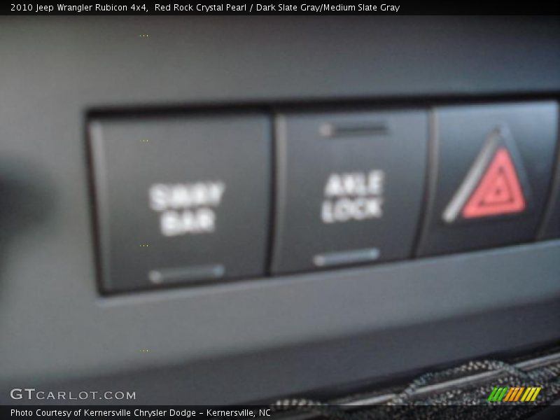 Red Rock Crystal Pearl / Dark Slate Gray/Medium Slate Gray 2010 Jeep Wrangler Rubicon 4x4