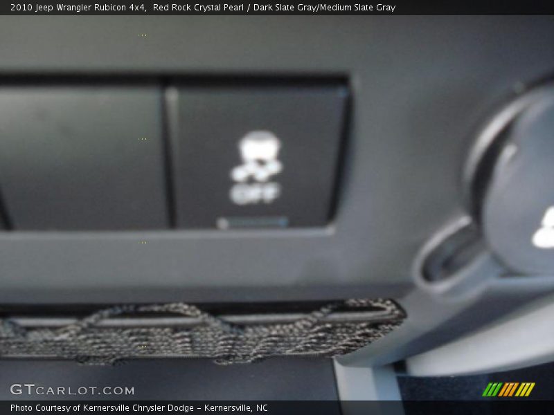 Red Rock Crystal Pearl / Dark Slate Gray/Medium Slate Gray 2010 Jeep Wrangler Rubicon 4x4