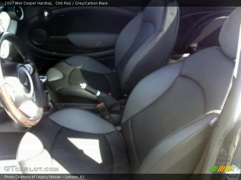 Chili Red / Grey/Carbon Black 2007 Mini Cooper Hardtop