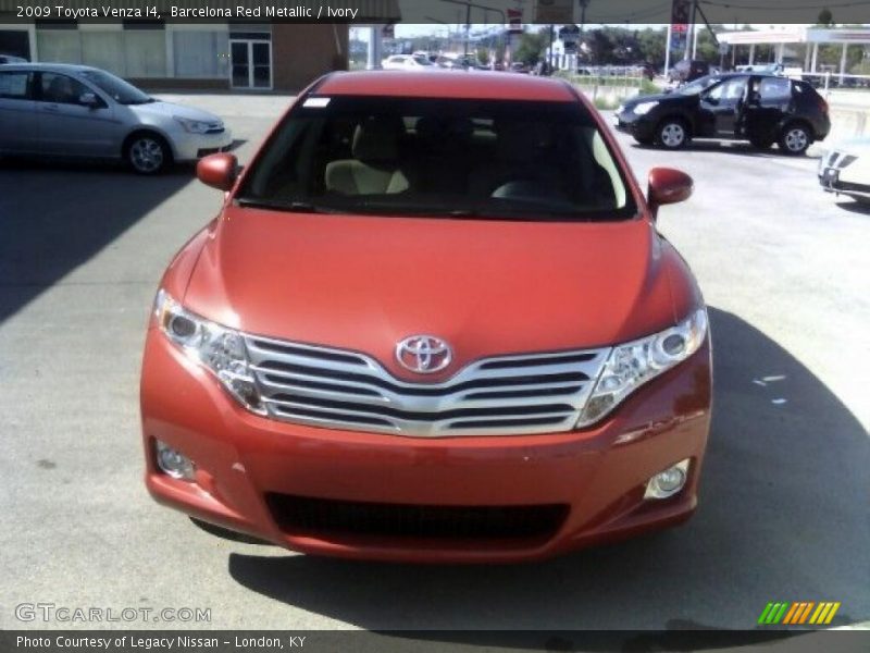 Barcelona Red Metallic / Ivory 2009 Toyota Venza I4