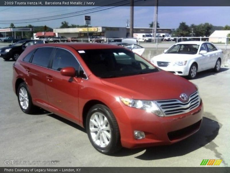 Barcelona Red Metallic / Ivory 2009 Toyota Venza I4