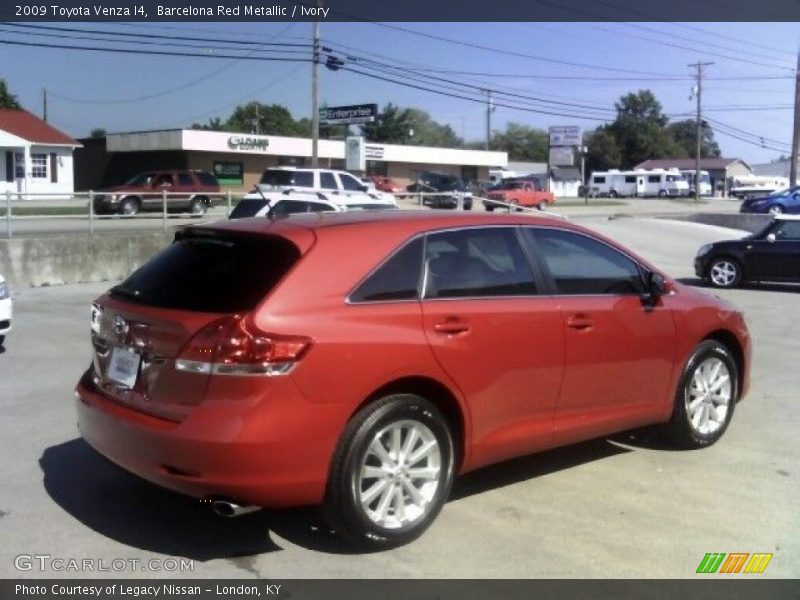 Barcelona Red Metallic / Ivory 2009 Toyota Venza I4