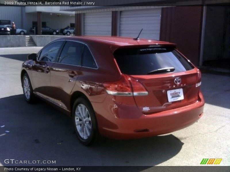 Barcelona Red Metallic / Ivory 2009 Toyota Venza I4