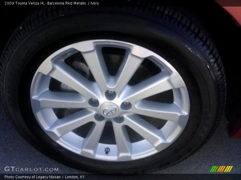 Barcelona Red Metallic / Ivory 2009 Toyota Venza I4