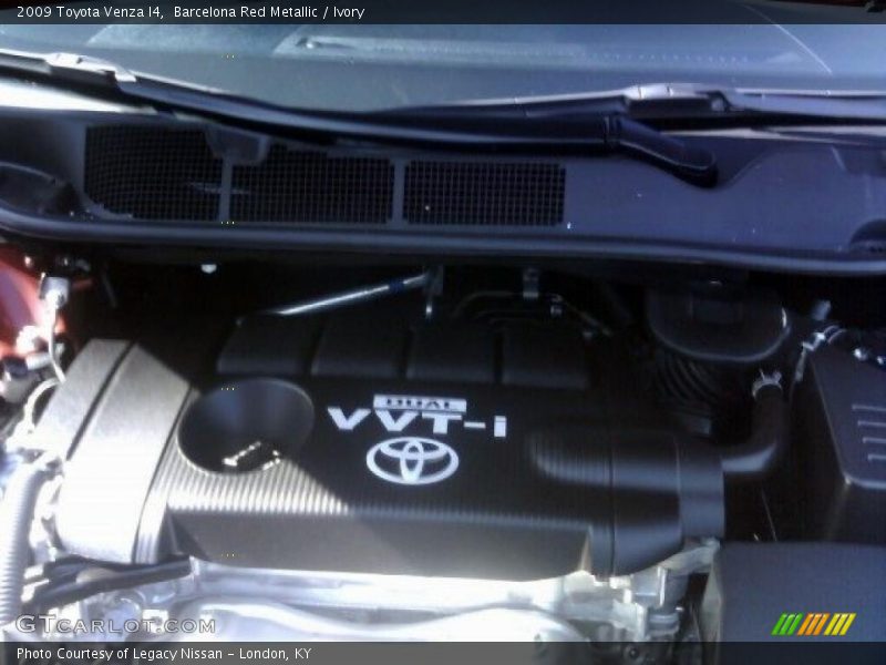 Barcelona Red Metallic / Ivory 2009 Toyota Venza I4