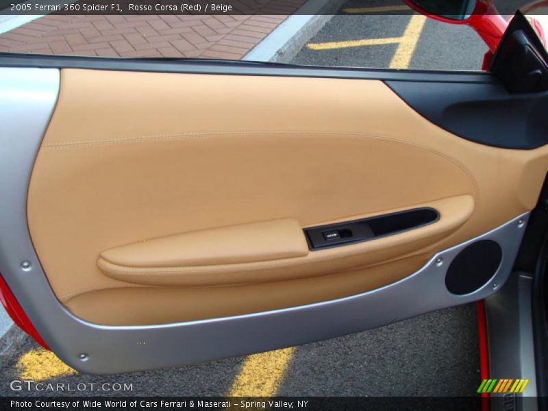 Rosso Corsa (Red) / Beige 2005 Ferrari 360 Spider F1