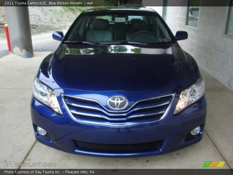 Blue Ribbon Metallic / Ash 2011 Toyota Camry XLE