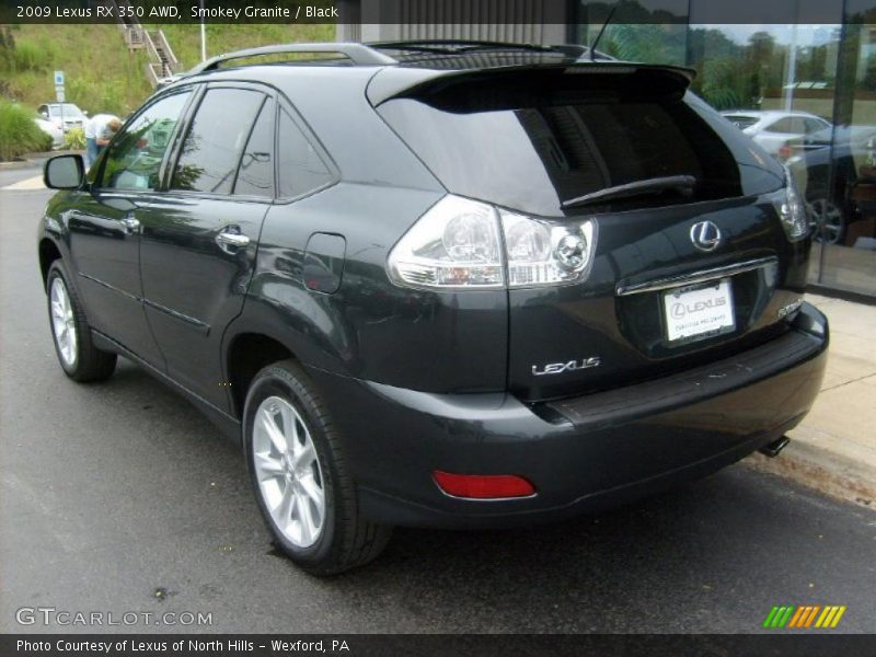 Smokey Granite / Black 2009 Lexus RX 350 AWD