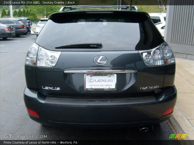 Smokey Granite / Black 2009 Lexus RX 350 AWD