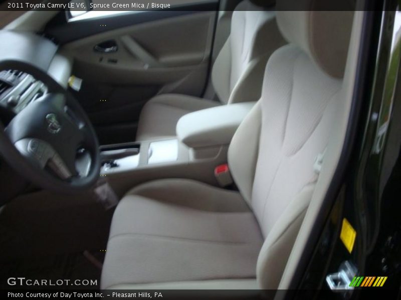 Spruce Green Mica / Bisque 2011 Toyota Camry LE V6