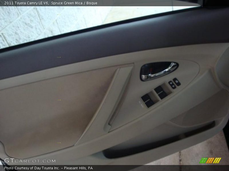 Spruce Green Mica / Bisque 2011 Toyota Camry LE V6