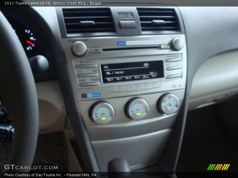 Spruce Green Mica / Bisque 2011 Toyota Camry LE V6