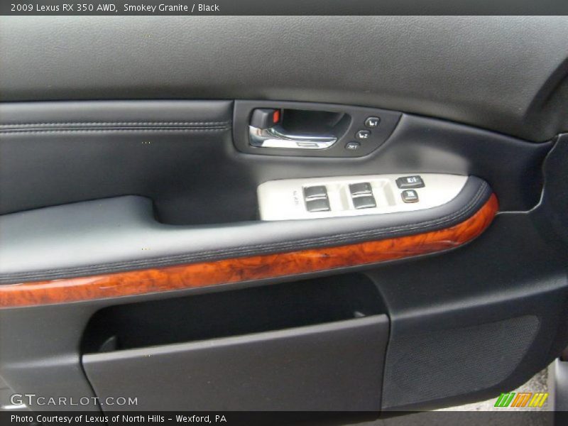 Smokey Granite / Black 2009 Lexus RX 350 AWD