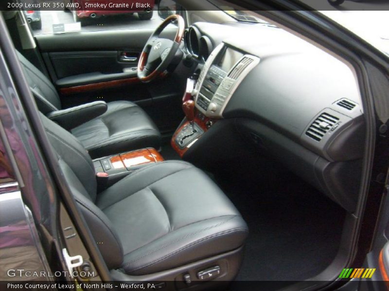 Smokey Granite / Black 2009 Lexus RX 350 AWD