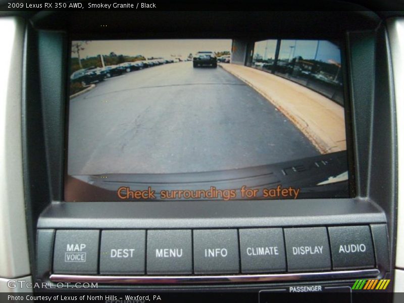 Smokey Granite / Black 2009 Lexus RX 350 AWD