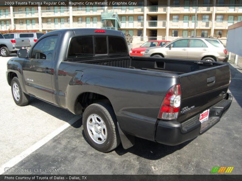 Magnetic Gray Metallic / Graphite Gray 2009 Toyota Tacoma Regular Cab