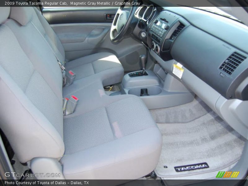 Magnetic Gray Metallic / Graphite Gray 2009 Toyota Tacoma Regular Cab