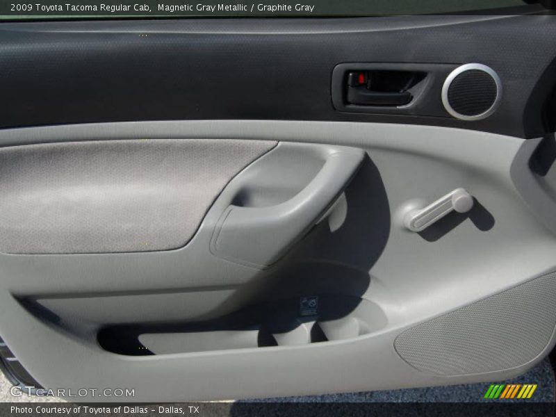Magnetic Gray Metallic / Graphite Gray 2009 Toyota Tacoma Regular Cab