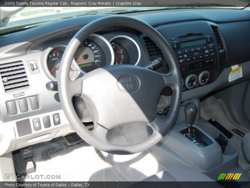 Magnetic Gray Metallic / Graphite Gray 2009 Toyota Tacoma Regular Cab
