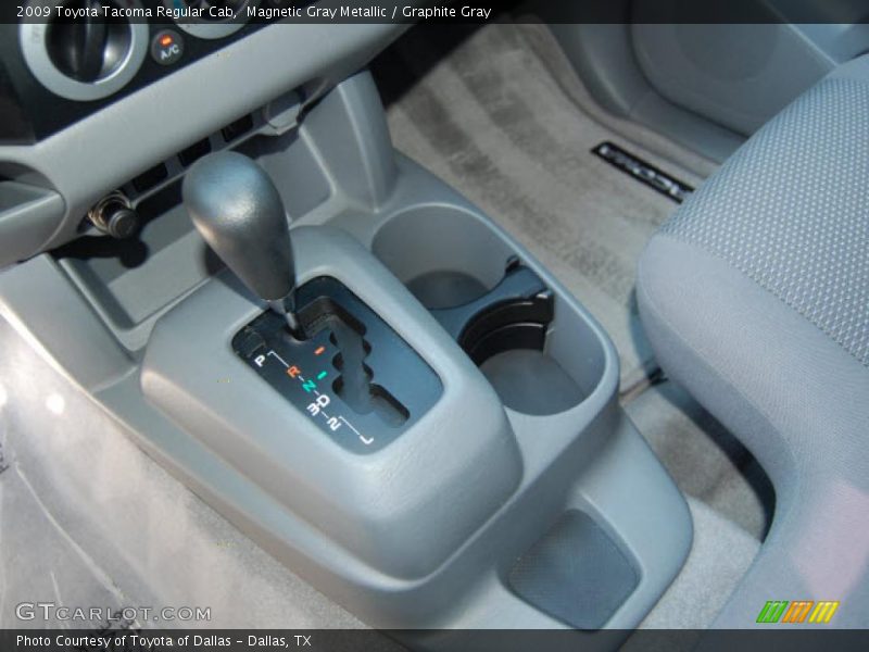 Magnetic Gray Metallic / Graphite Gray 2009 Toyota Tacoma Regular Cab