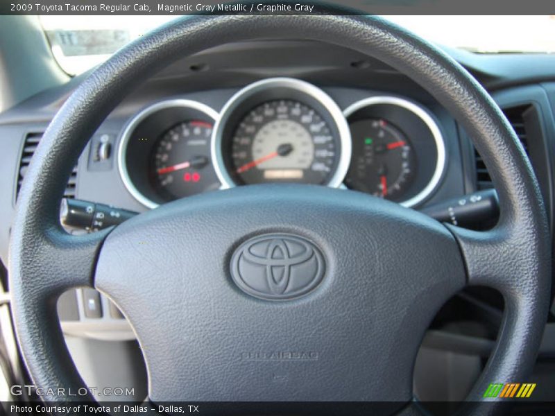Magnetic Gray Metallic / Graphite Gray 2009 Toyota Tacoma Regular Cab
