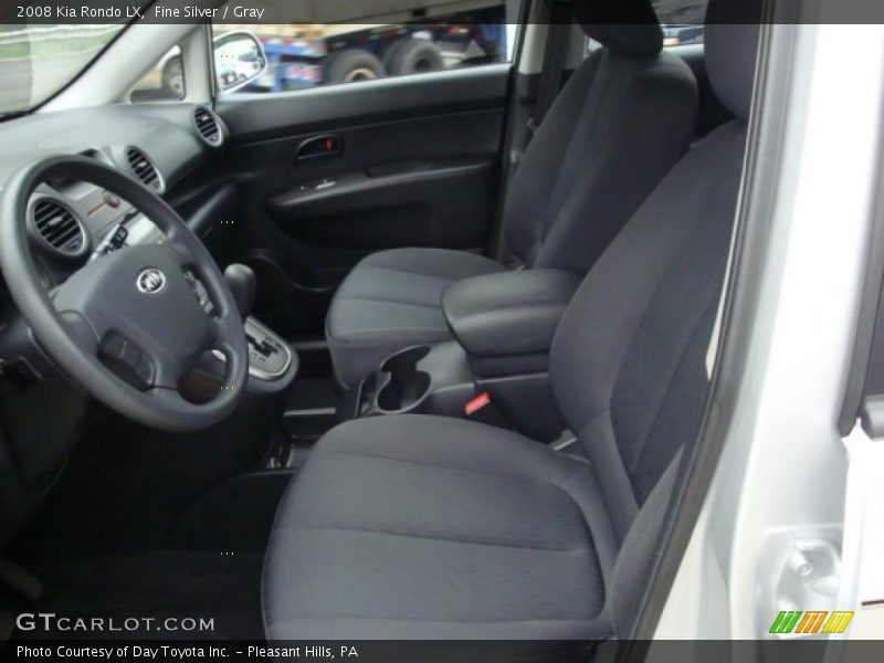 Fine Silver / Gray 2008 Kia Rondo LX