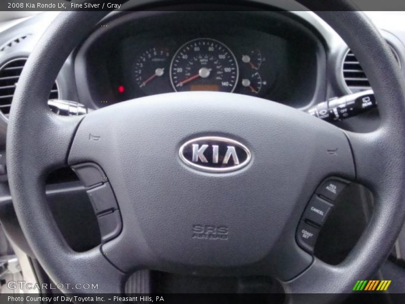 Fine Silver / Gray 2008 Kia Rondo LX