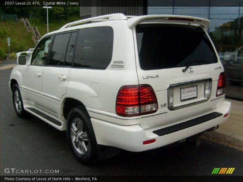 Crystal White / Ivory 2007 Lexus LX 470