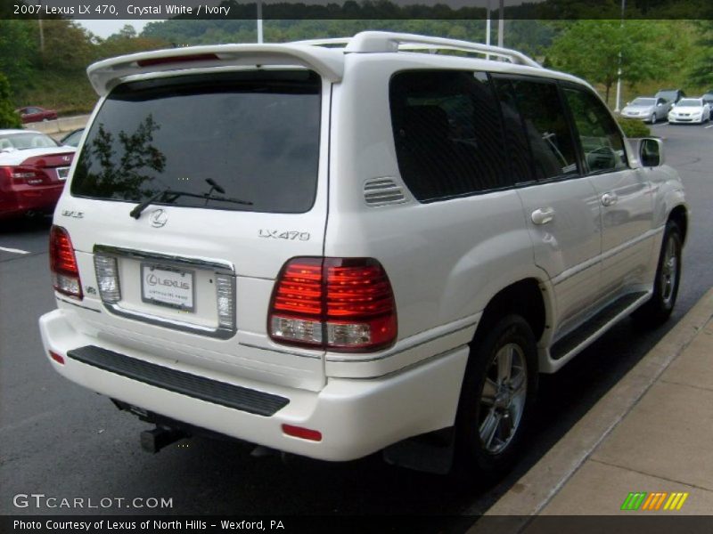 Crystal White / Ivory 2007 Lexus LX 470