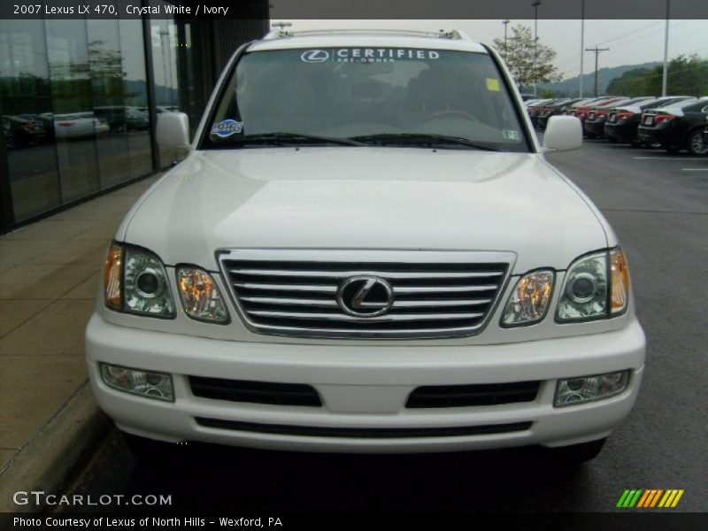 Crystal White / Ivory 2007 Lexus LX 470