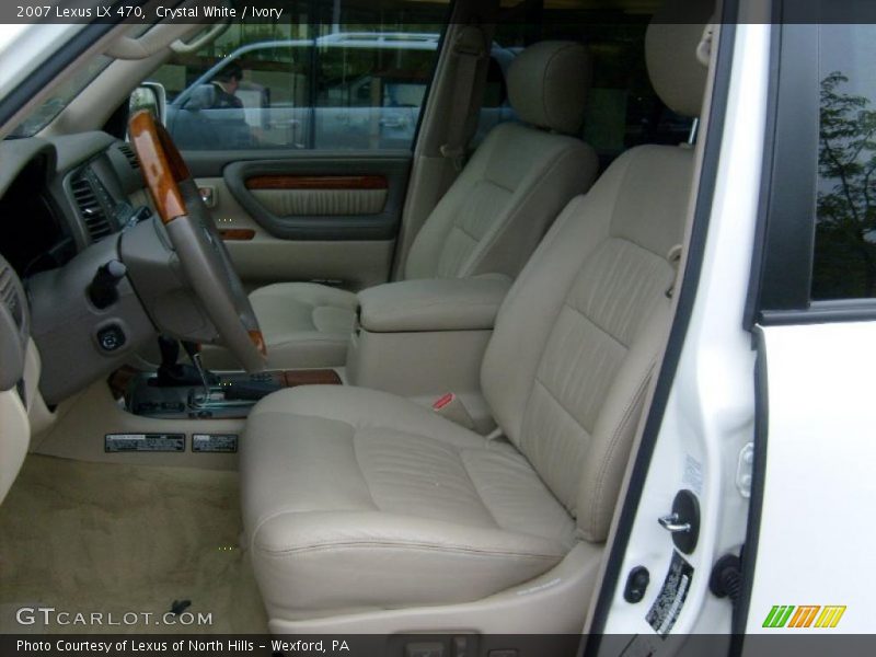 Crystal White / Ivory 2007 Lexus LX 470